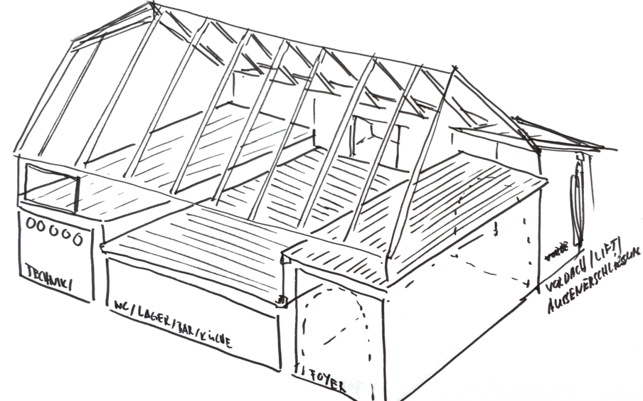 räumliche Idee von Roider Giovanoli Architekten ETH räumliche Idee von Roider Giovanoli Architekten ETH