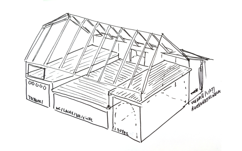 räumliche Idee von Roider Giovanoli Architekten ETH räumliche Idee von Roider Giovanoli Architekten ETH
