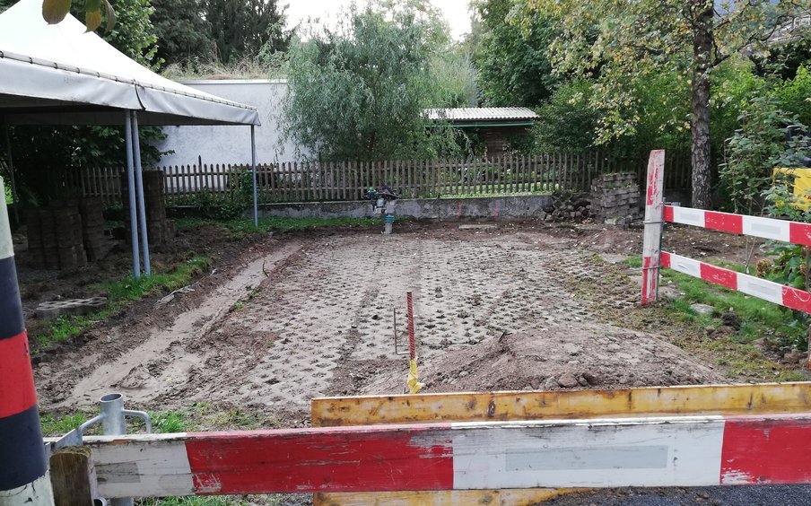 Erdsondenbohrstandort Erdsondenbohrstandort