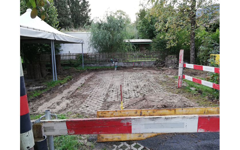 Erdsondenbohrstandort Erdsondenbohrstandort