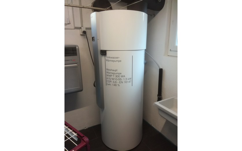altes Heizungssystem: Wärmepumpenboiler altes Heizungssystem: Wärmepumpenboiler